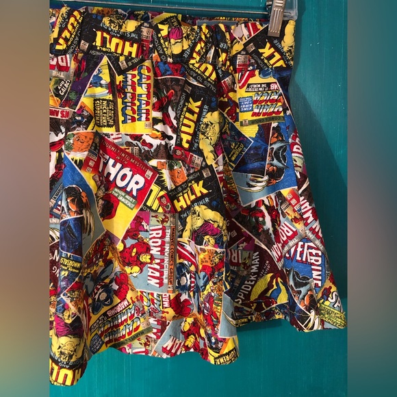 Handmade Vintage Marvel Comic Mini Skirt 🦸🏻‍♀️ - Picture 8 of 16